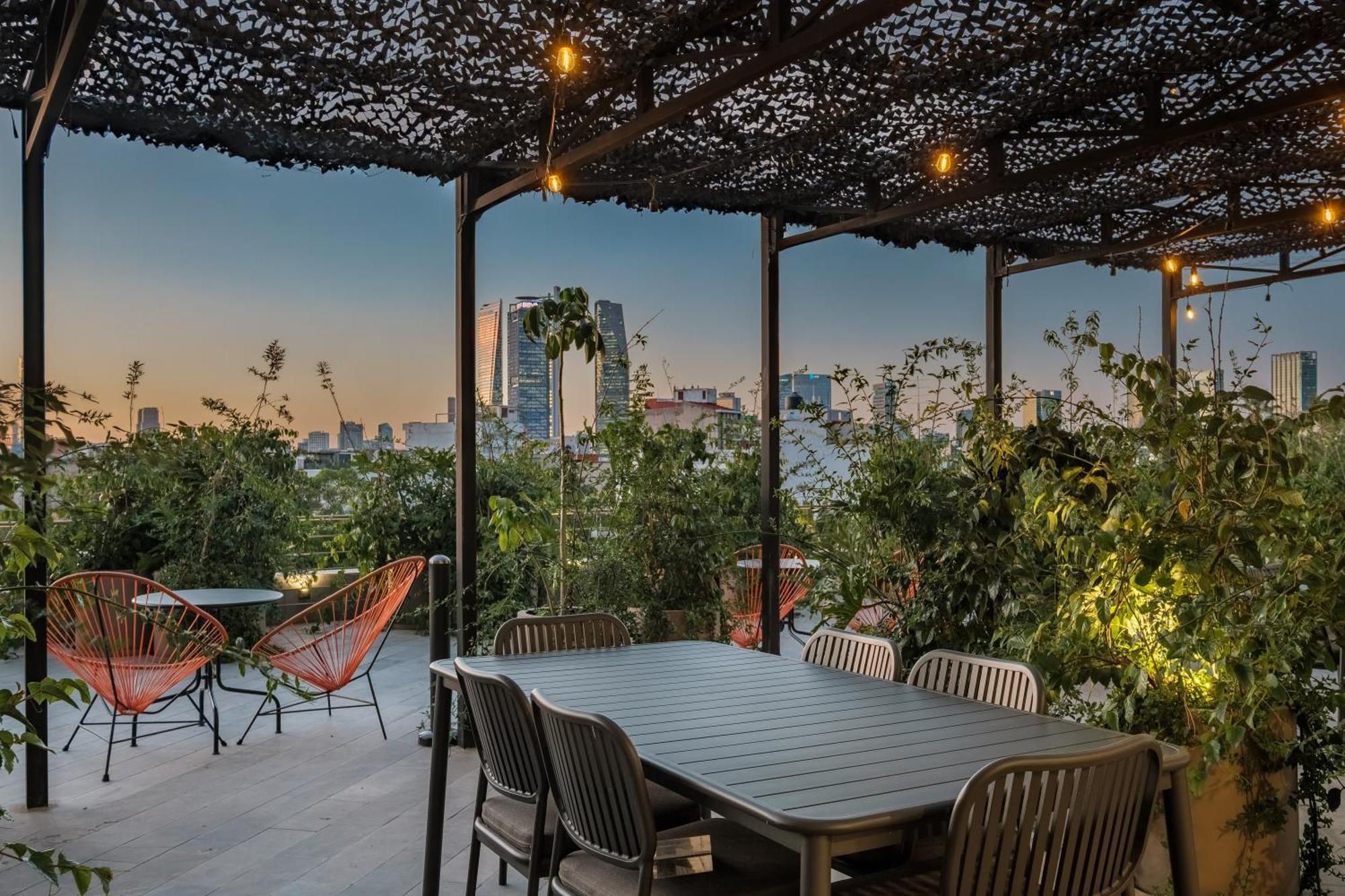 Nido Parque Mexico Aparthotel Eksteriør bilde